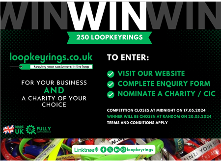 WIN! Some Loop Keyrings For You & A Charity of Your Choice!