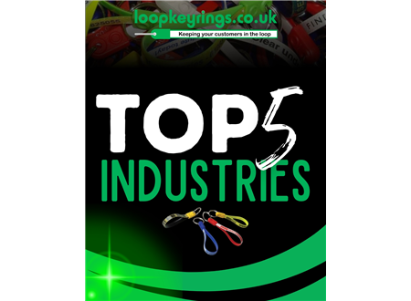 Top 5 Industries That Benefit from Using Loop Keyrings as Marketing Tools